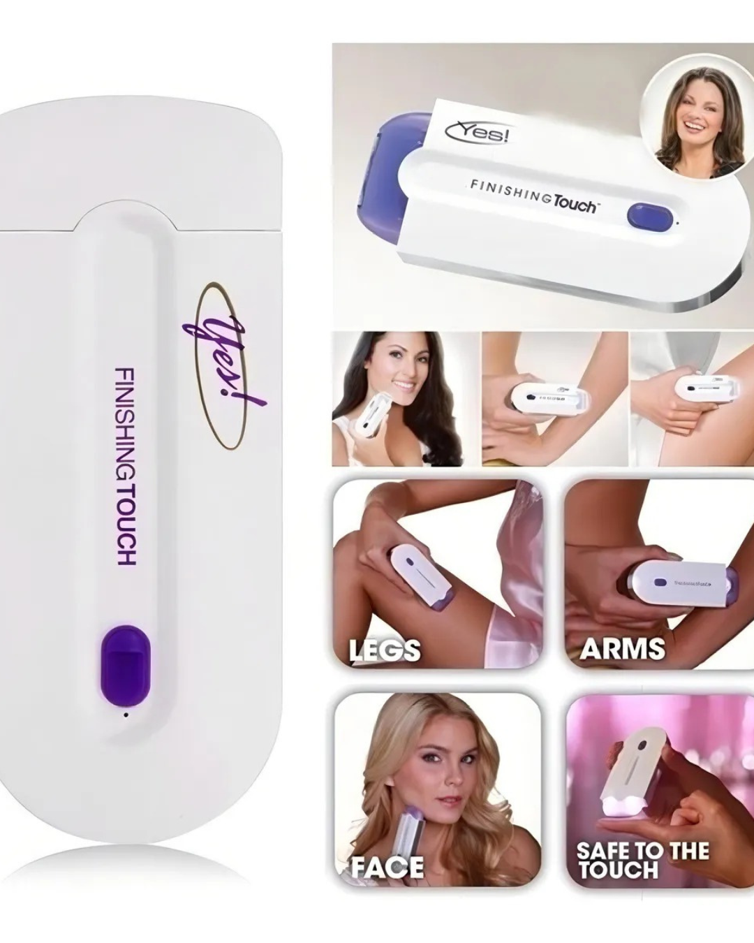 DEPILADORA CORPORAL YES RECARGABLE ...PIEL DEFINIDA